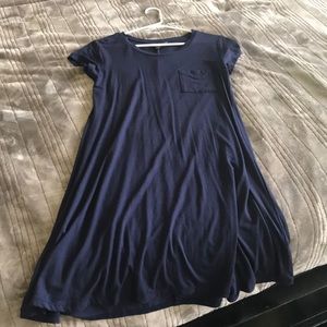 MIX by Hawthorn Navy blue T-shirt dress